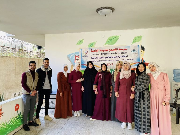 Al-Tahaddi School implements an activity for the International Day of the Disabled